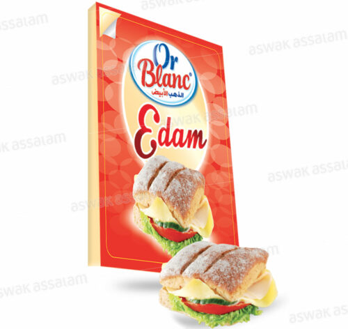 FROMAGE EDAM EN TRANCHES 100G OR BLANC