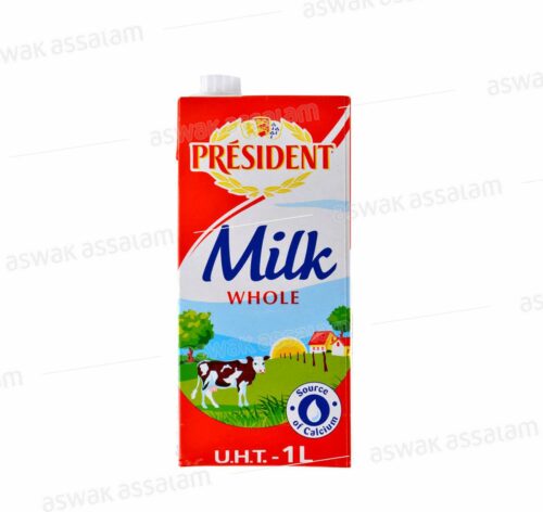 LAIT UHT ENTIER 1L PRESIDENT