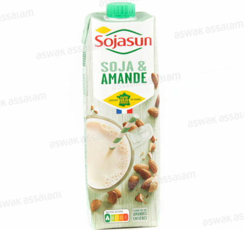 BOISSON AU SOJA ET AMANDE 1L SOJASUN