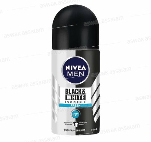 DEODORANT BILLE BLACK & WHITE FRESH 50ML NIVEA MEN