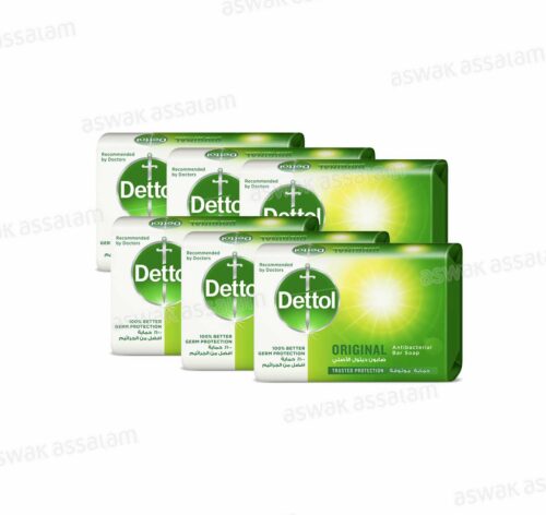 SAVON ORIGINAL PACK 6*70G DETTOL