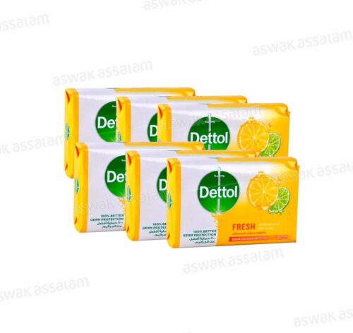 SAVON FRESH PACK 6*70G DETTOL