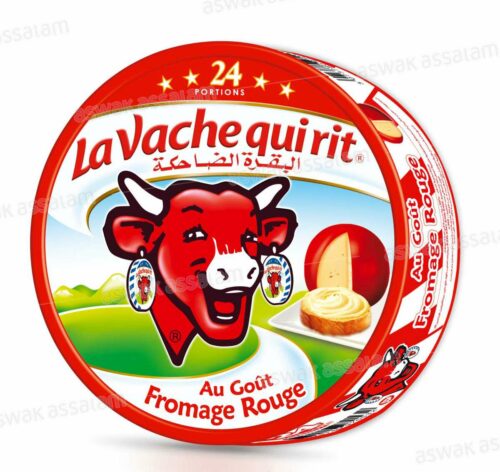 FROMAGE AU GOUT FROMAGE ROUGE 24 PORTIONS LA VACHE QUI RIT