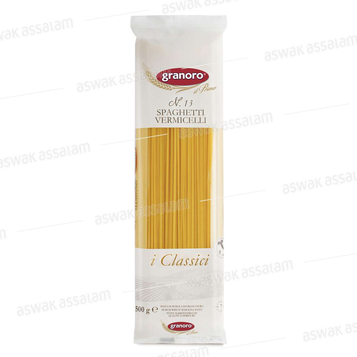 SPAGHETTI VERMICELLI NÂ°13 500G GRANORO