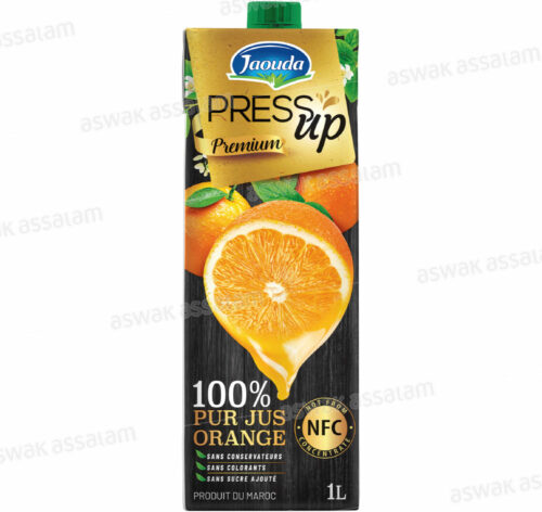 PUR JUS 100% ORANGE 1L PRESS’UP JAOUDA