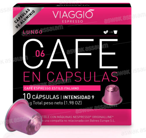 CAFÉ LUNGO INTENSITE 9 BOITE 10 CAPSULES VIAGGIO