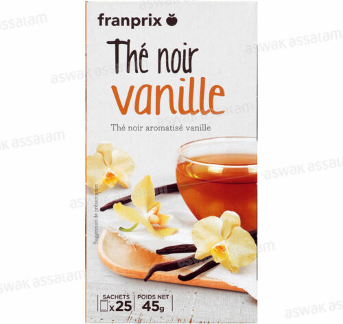 THE NOIR VANILLE 25 SACHETS FRANPRIX