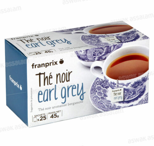 THE NOIR EARL GREY 25 SACHETS FRANPRIX