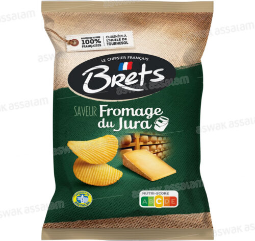 CHIPS SAVEUR FROMAGE DE JURA 125G BRETS