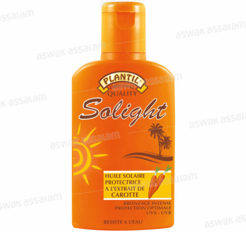 HUILE SOLAIRE PROTECTRICE A L’EXTRAIT DE CAROTTE 125ML SOLIGHT 