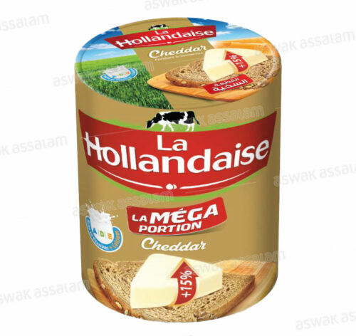 FROMAGE FONDU CHEDDAR 64 PORTIONS LA HOLLANDAISE