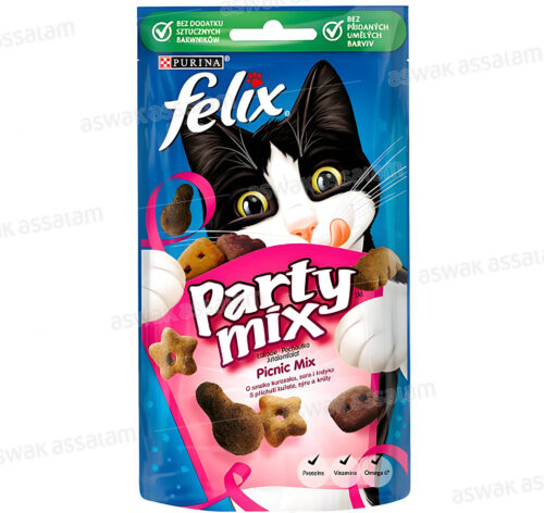 FRIANDISES POUR CHAT FELIX PARTY PICNIC MIX 60G PURINA