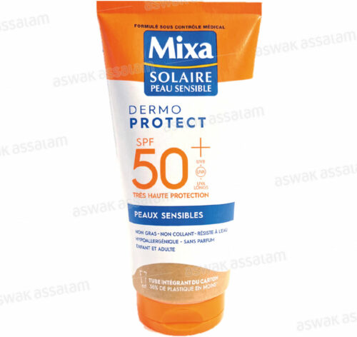 CREME SOLAIRE DERMO PROTECT PEAUX SENSIBLES SPF50 175ML MIXA