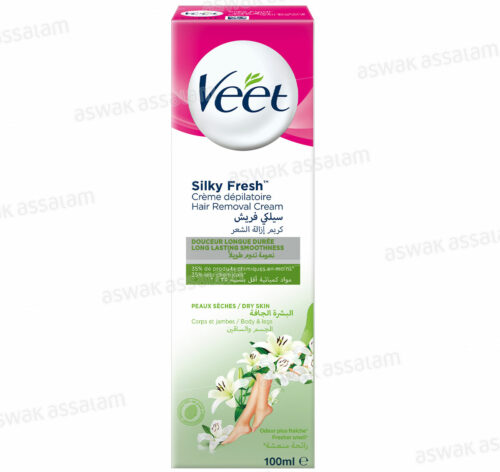 CREME DEPILATOIRE POUR PEAUX SECHES 100ML VEET