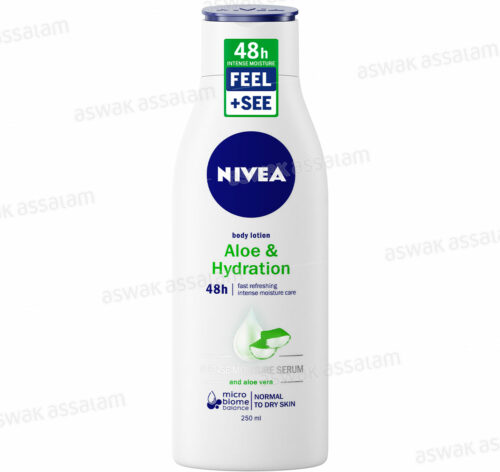 LAIT CORPS A L’ALOE VERA PEAUX NORMALES A SECHES 250ML NIVEA