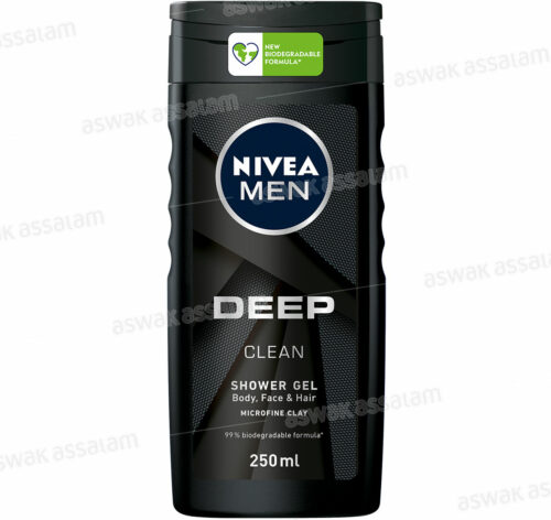 GEL DOUCHE DEEP CLEAN 250ML NIVEA MEN