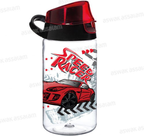 BOUTEILLE A EAU EN PLASTIQUE 520ML SPEED RACER