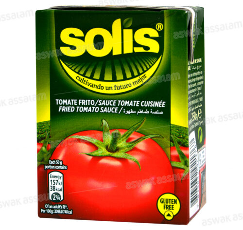 SAUCE TOMATE CUISINEE 350G SOLIS