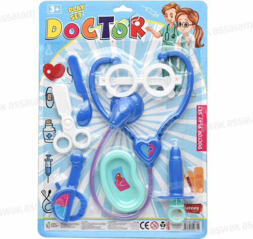 SET DOCTEUR AVEC ACCESSOIRES POUR GARÇON