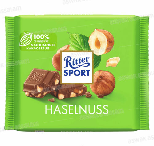 CHOCOLAT NOISETTES 100G RITTER SPORT