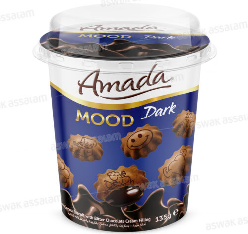 BISCUIT AU CHOCOLAT MOOD DARK 135G AMADA